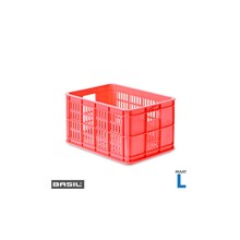 Basil fietskrat Large roze