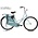 Highlander Omafiets 28 Zoll Sky Blue