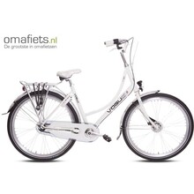 Vogue Omafiets 28-Zoll-weißen Gänseblümchen