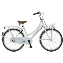 Cortina omafiets 26 pulgadas en blanco