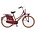 Popal omafiets 24 inch Transit red with gears