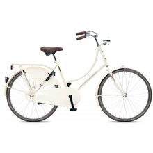 Bike Fun omafiets 24 inch Leonardo creme