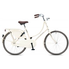 Bike Fun omafiets 24 inches Leonardo krem