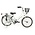 Popal omafiets 18 inch wit zwart