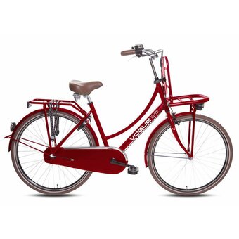 Vogue omafiets 28 tommer Elite rød