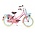 Popal omafiets 20 inch DailyDutch bloemen roze
