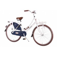 Mulino omafiets 26 inch Jeans wit By Jan Smit