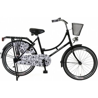 Omafiets Popal 22 inch Zwart Barok: betaalbare topkwaliteit!