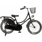 omafiets 18 polegadas Popal preto