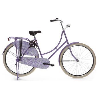 Omafiets Highlander 28 inch Purple Buy online