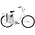 Highlander omafiets 28 inch wit
