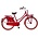 Popal omafiets 24 inch DailyDutch donkerroze