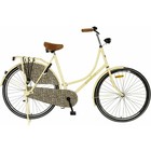 Popal omafiets 28 inch Luipaard creme