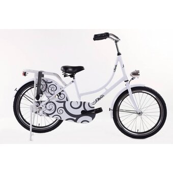 Order a Altec omafiets 20 inches Zoey white at omafiets.nl