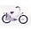 Altec omafiets 20 inches Zoey purple