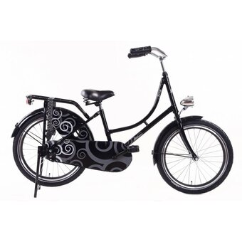 Order a black omafiets 20 inch brand Altec at omafiets.nl
