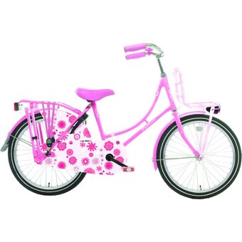 Oma Highlander 20 inch Pink-White Flower: very pink!