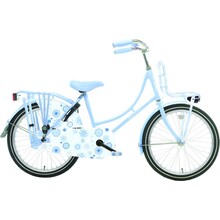 Highlander omafiets 20 tommers Baby Blue
