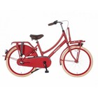 Popal omafiets 22 inch Transit red with gears