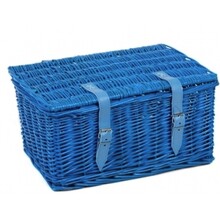Omafiets.nl panier de bicyclette bleue L