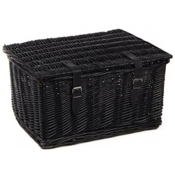 Cesta Omafiets.nl bicicleta L negro