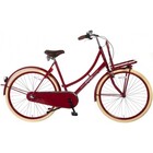 Popal omafiets 28 inch Urban red with gears