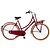 Omafiets Popal 28 inch Urban rood: nieuwe collectie!