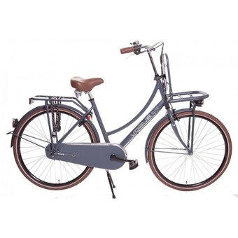 Vogue omafiets 26 inch Elite Patrol Gray with gears