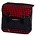 omafiets.nl double bag - red plaid