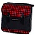omafiets.nl double bag - red plaid