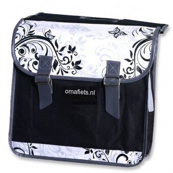 sac double omafiets.nl - gris baroque