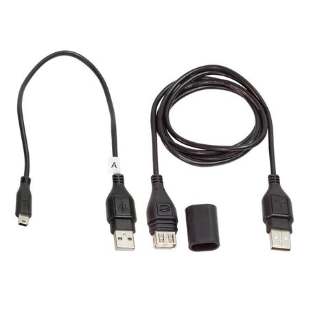 Tecmate Oplaadkabel O111 verloop USB naar USB Mini - inclusief verlengkabel