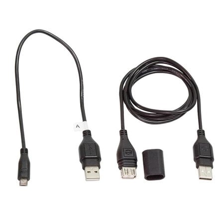 Tecmate Oplaadkabel O112 verloop USB naar USB Micro - inclusief verlengkabel
