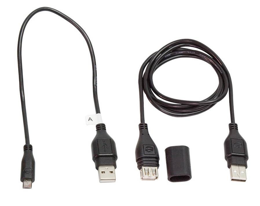 helder Scenario zoon Tecmate Oplaadkabel O112 verloop USB naar USB Micro - met extender -  Acculaders.nl