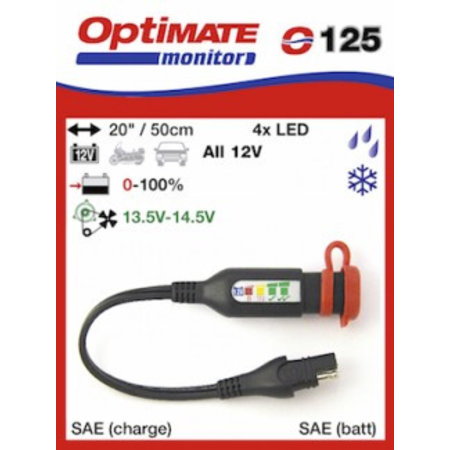 Tecmate Optimate accu monitor O125 - SAE - SAE