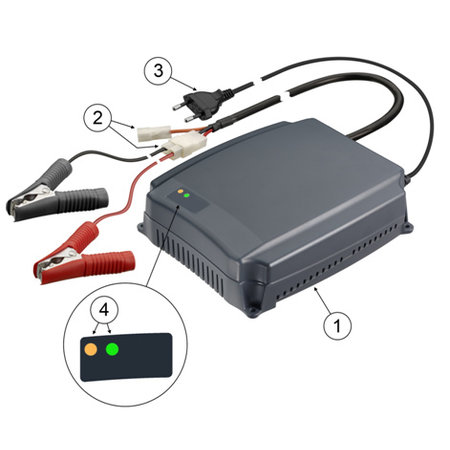 Cellpower Acculader 12V 10A Gel