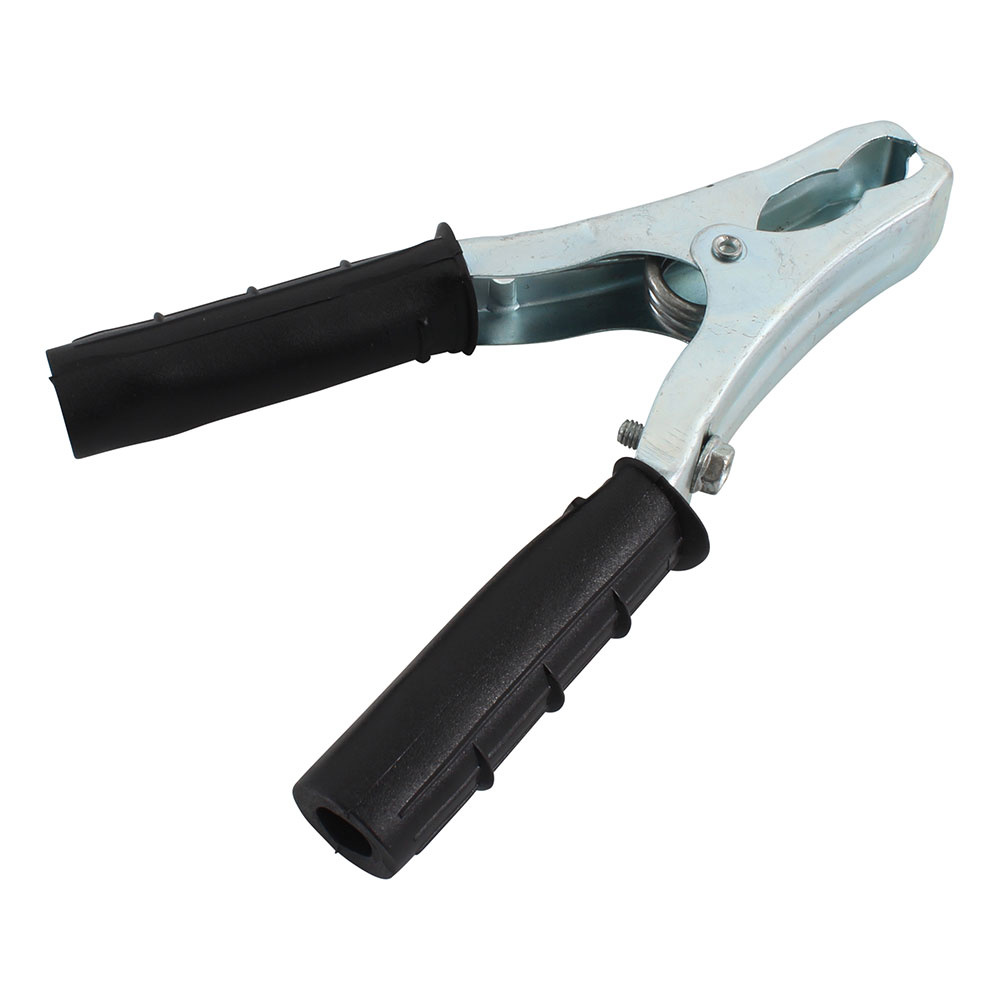 grote zwarte accuklem voor krachtige acculaders