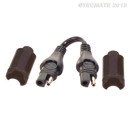 Tecmate Optimate O67 adapter SAE naar DC 2,5mm