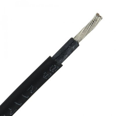 TopSolar kabel zwart 4mm² per meter