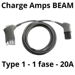 Charge Amps BEAM Laadkabel type 1 - 1 fase 20A - 5 meter