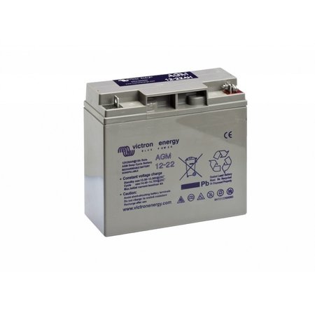 Victron AGM 12V/22Ah Deep Cycle Accu/ Batterij