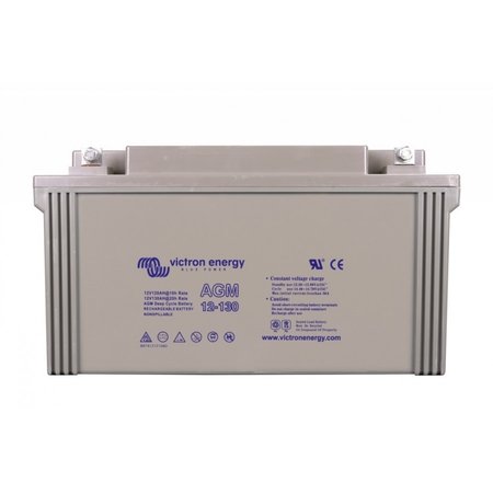 Victron AGM 12V/130Ah Deep Cycle Accu/ Batterij