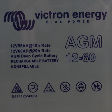 Victron AGM 12V/60Ah Deep Cycle Accu/ Batterij