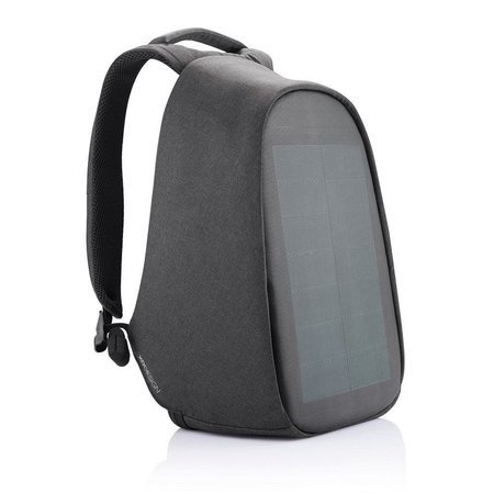 XD Design Rugzak Bobby Tech 18L Zwart - zonnepaneel en acculader