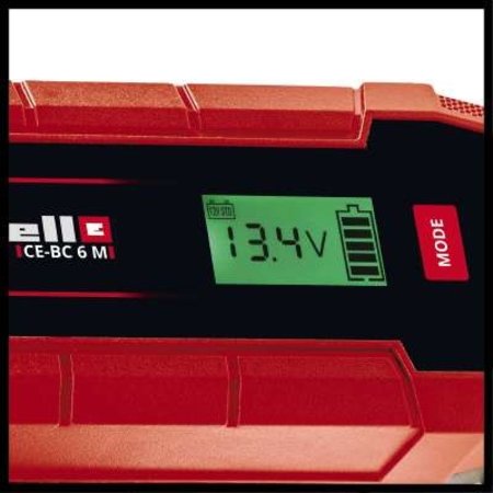 Einhell CE-BC 6 M Acculader / Druppellader