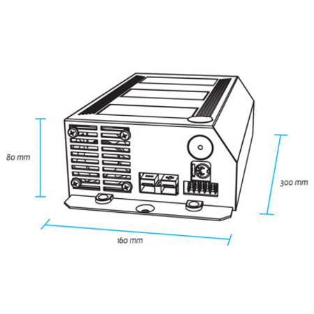 Zivan NG1 Hoogfrequent Acculader 24V 50A