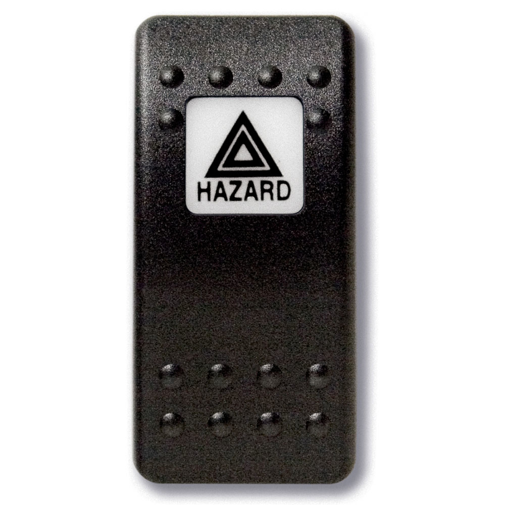 Bedieningsknop Gevarendriehoek met oplichtend symbool