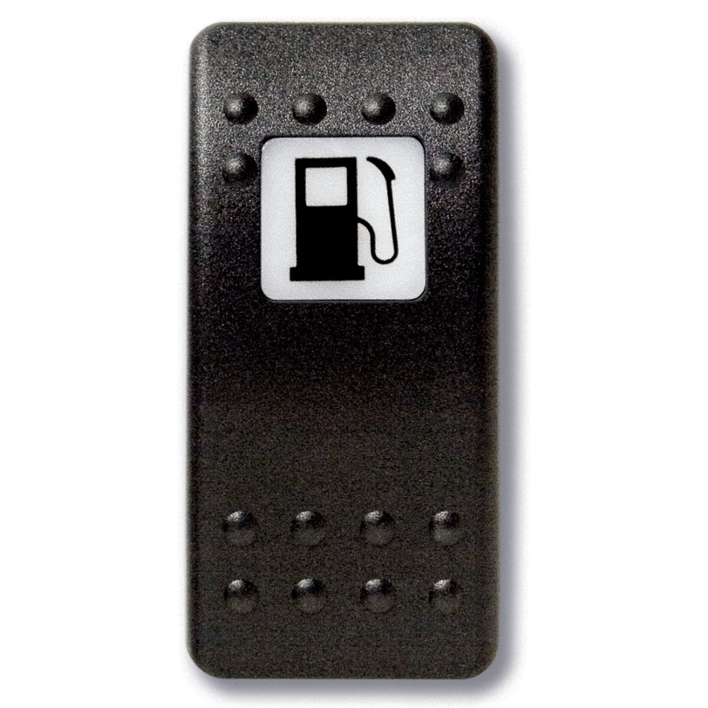 Bedieningsknop Brandstof met oplichtend symbool