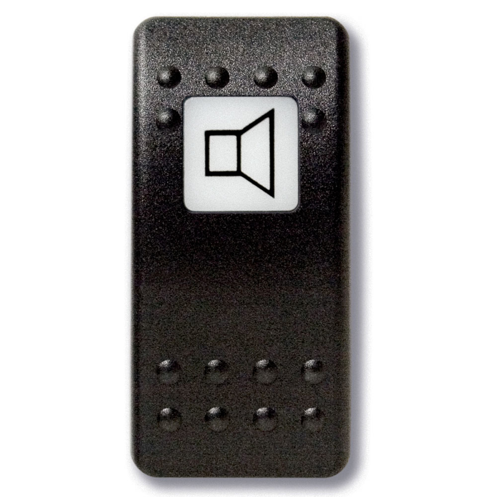 Bedieningsknop Speaker met oplichtend symbool