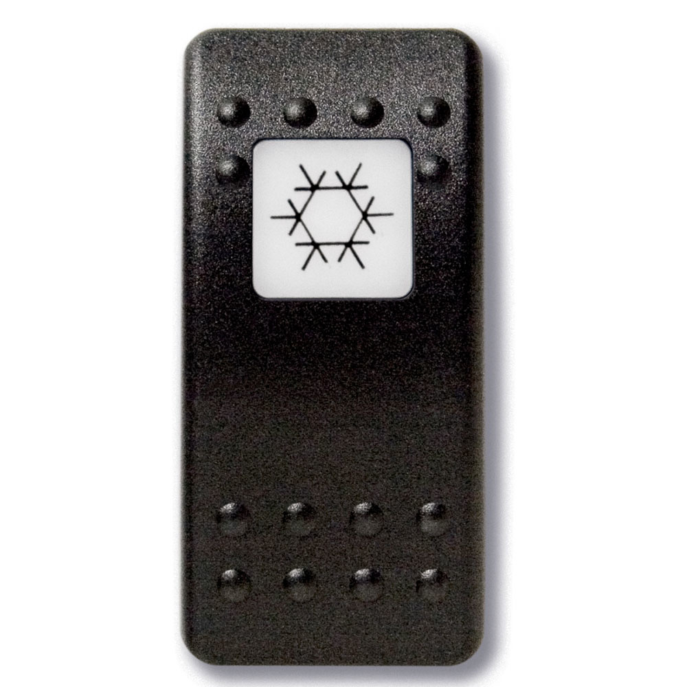 Bedieningsknop Airconditioning met oplichtend symbool